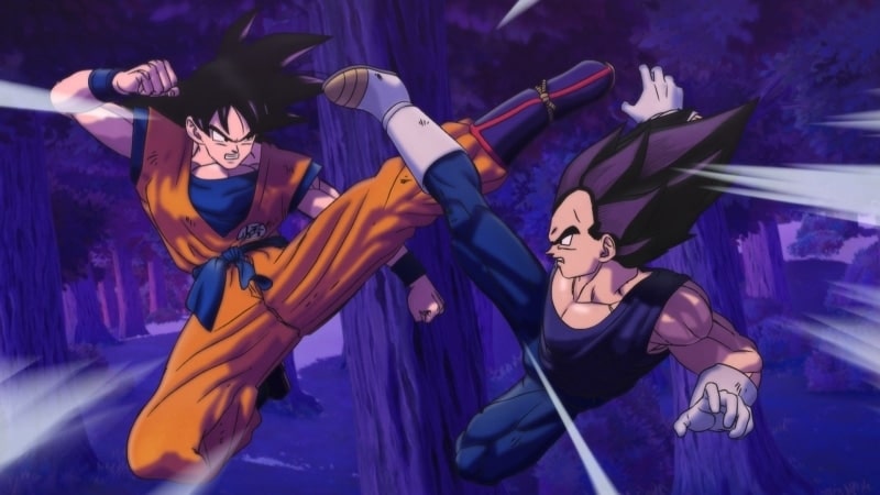 Goku vs Végéta 
