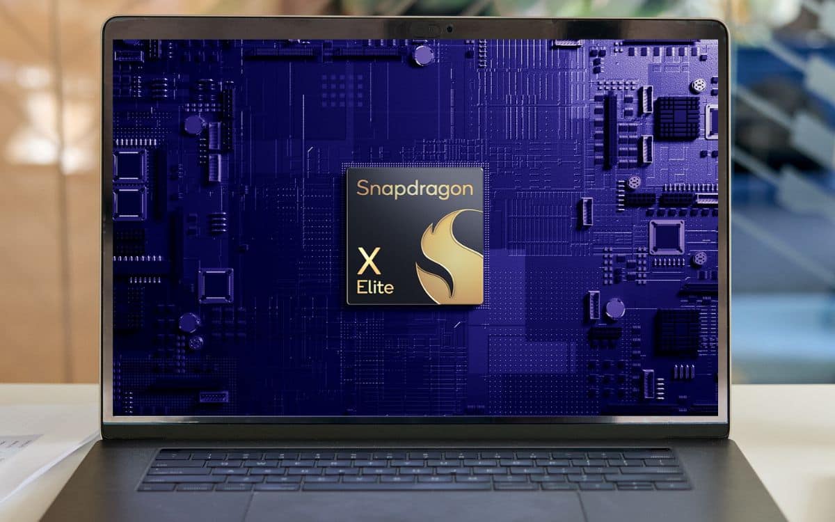 Snapdragon X Elite benchmark Apple M3 MacBook Qualcomm Windows 11 Microsoft score monocoeur multicoeur