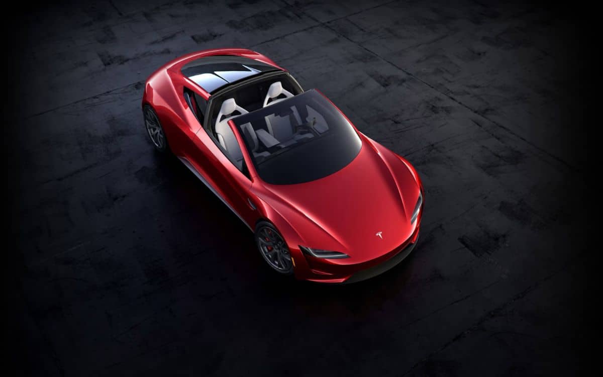 Tesla Roadster voiture électrique date de sortie 2025 Elon Musk