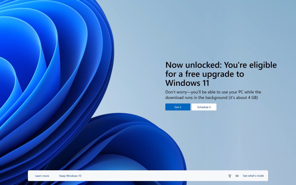 Image 4 : Windows 11 : Microsoft va vous inonder de pop-ups pour vous forcer à quitter Windows 10