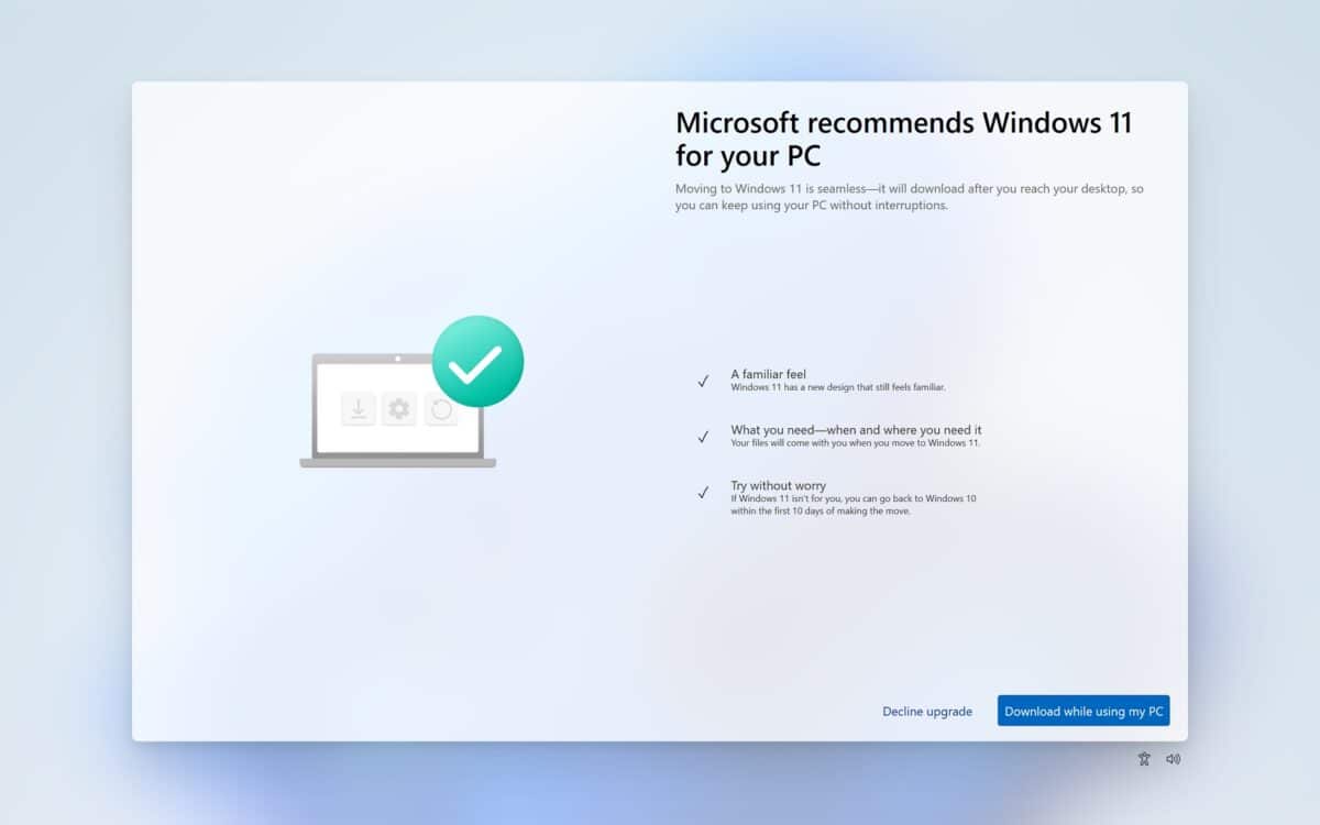 Image 7 : Windows 11 : Microsoft va vous inonder de pop-ups pour vous forcer à quitter Windows 10
