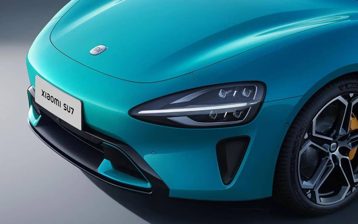 Xiaomi SU7 véhicule électrique chiffre d'affaires voiture