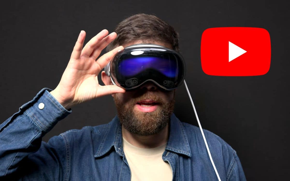 YouTube Apple Vision Pro application VR 3D