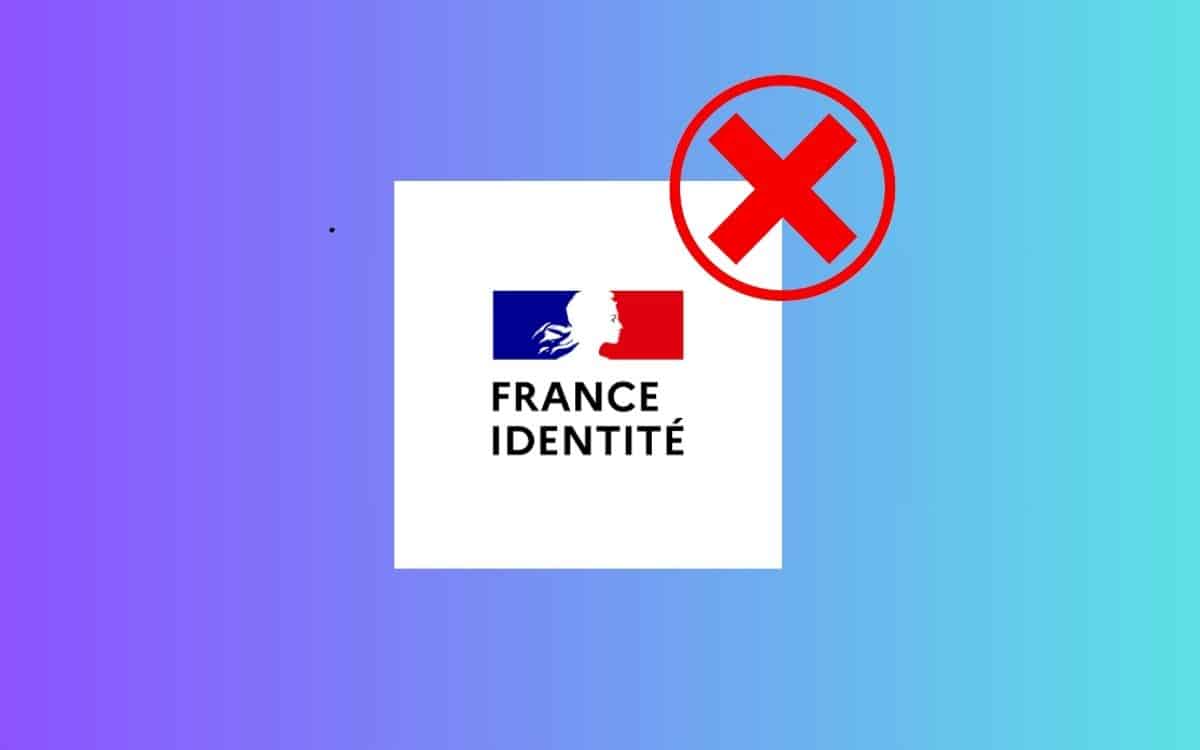 france identité panne permis application 