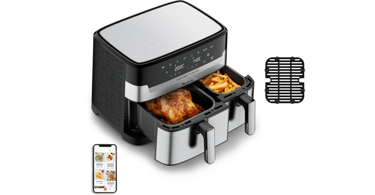 friteuse moulinex air fryer promo darty