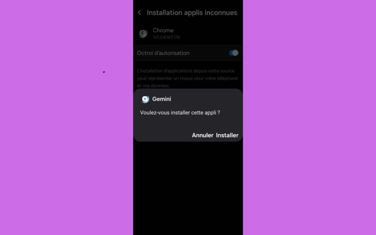 gemini application apk android installer