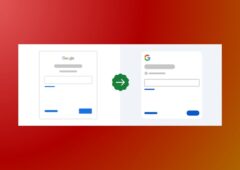 Google nouvelle page de connexion