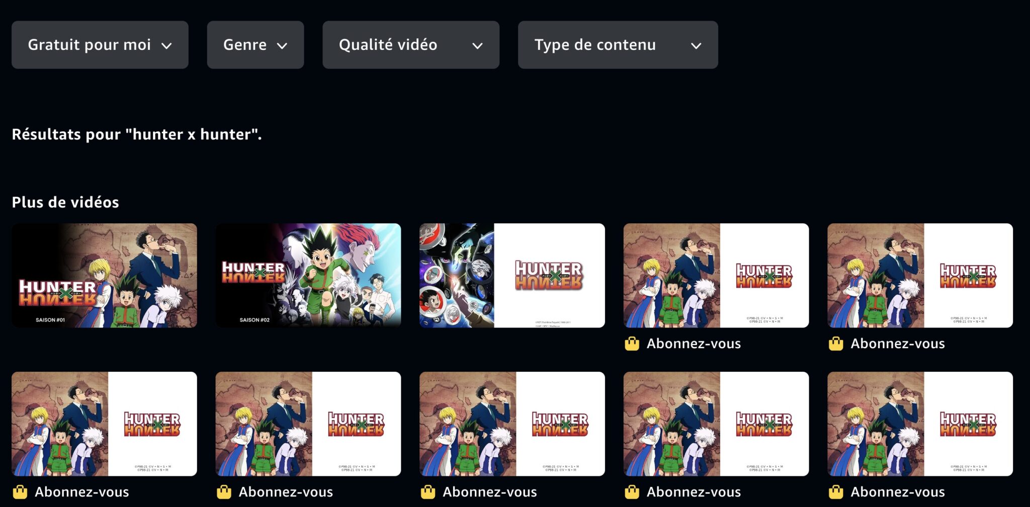 Amazon Prime Video anime