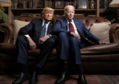 midjourney trump biden