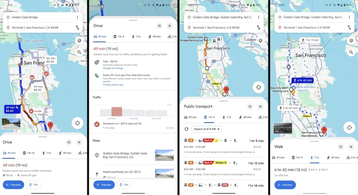 Nouveau Google Maps