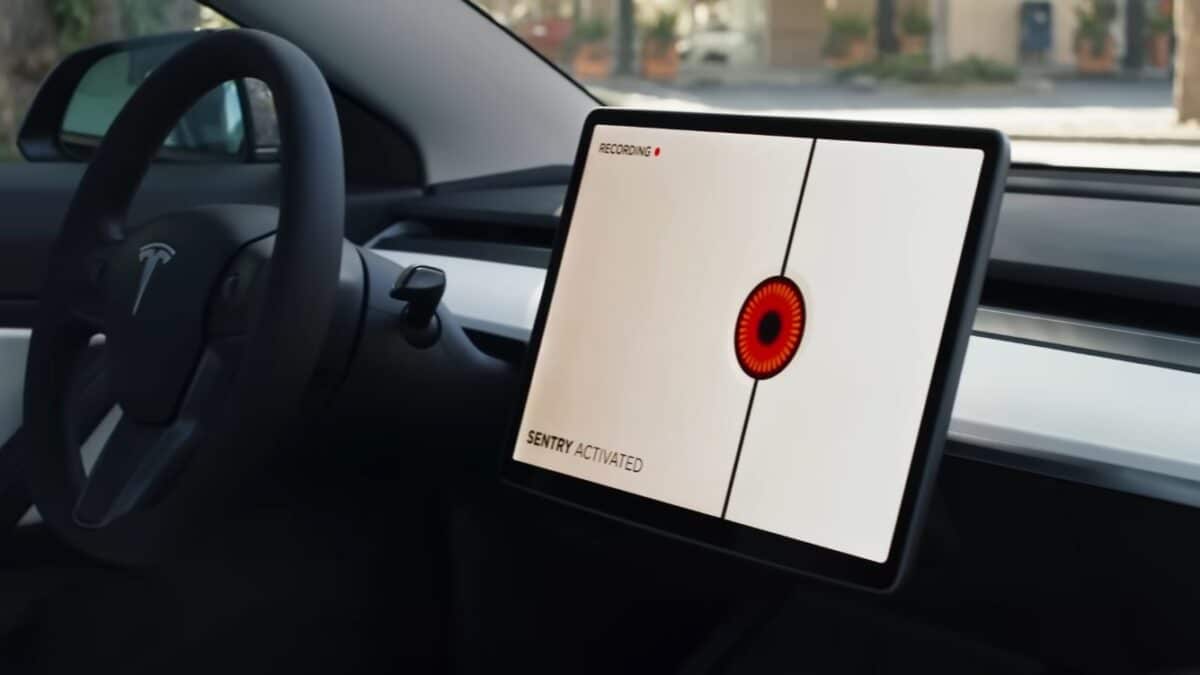 tesla mode sentinelle batterie autonomie 