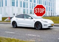 tesla model 3 arret autouroute ter