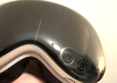 Le casque Vision Pro fissuré