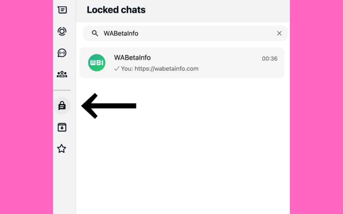 whatsapp web conversations verrouillées
