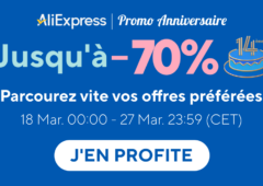 Anniversaire AliExpress