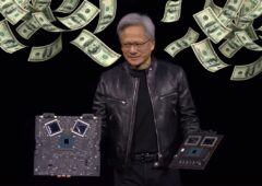 Blackwell GPU B200 IA prix Nvidia Jensen Huang