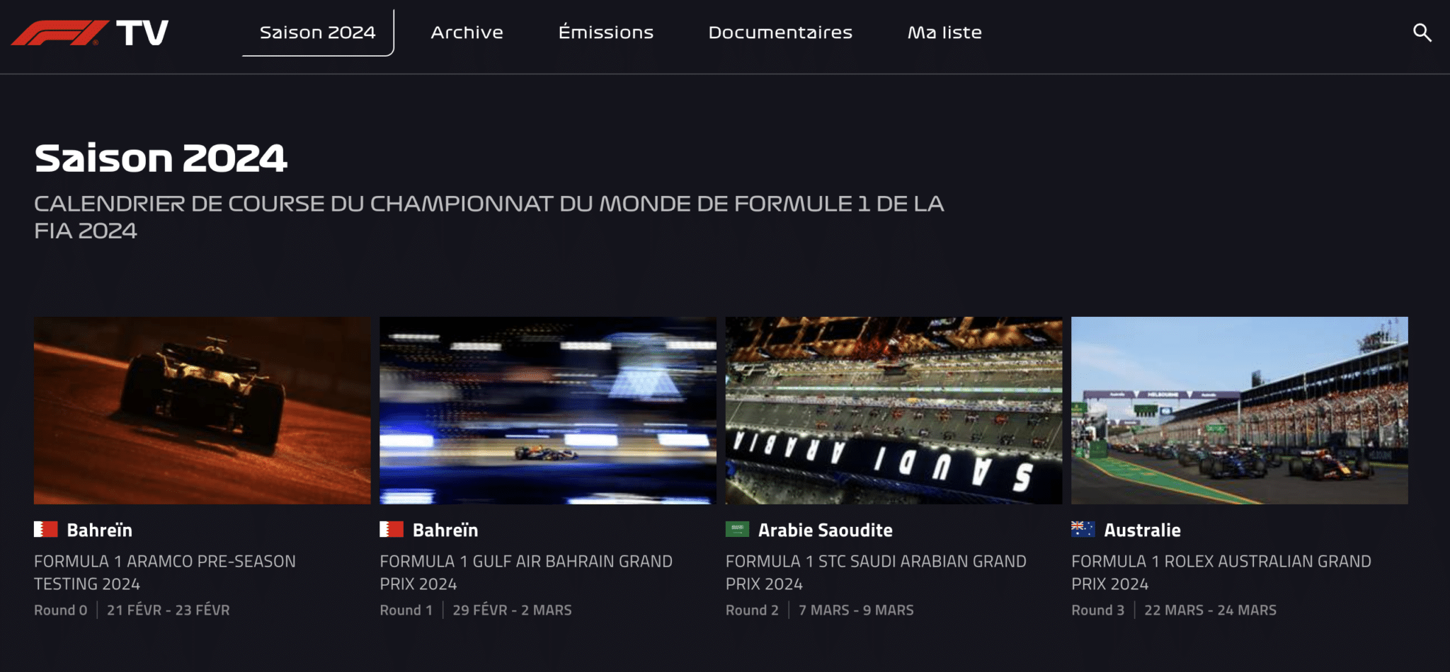 La saison 2024 de F1 continue : comment regarder le Grand Prix d’Arabie ...