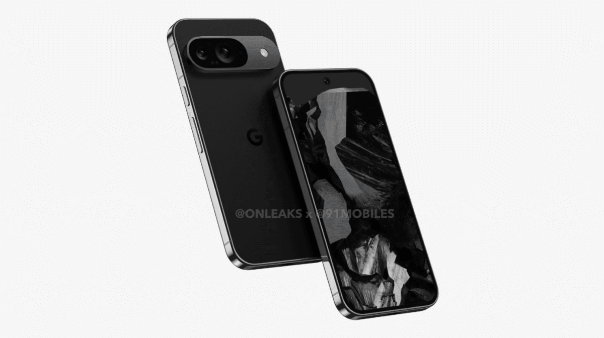 Google Pixel 9 XL rendus images smartphone photo