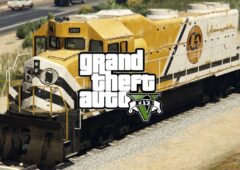 GTA 5 GTA Online Grand Theft Auto The Cluckin’ Bell Farm Raid train véhicule contenu additionnel DLC jeu vidéo Rockstar Take Two GTA 6