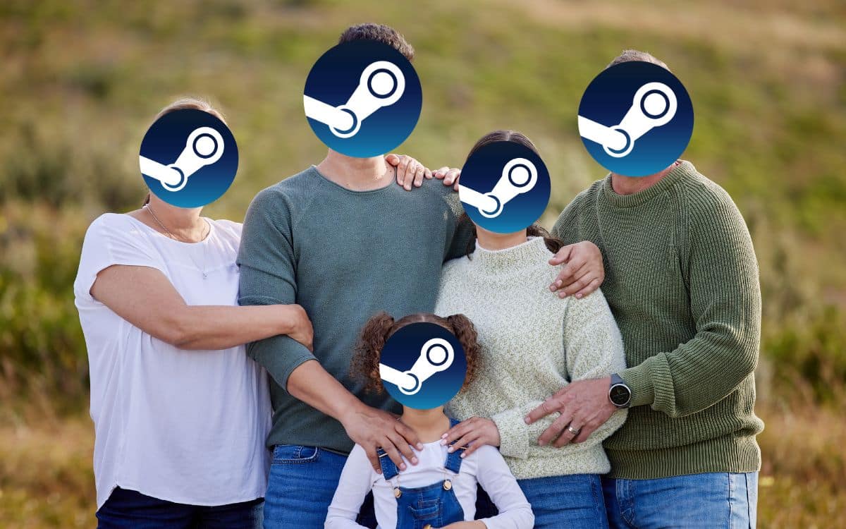 Steam famille partage jeux ludothèque Valve