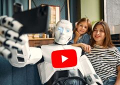 YouTube vidéo IA contenu générative watermark