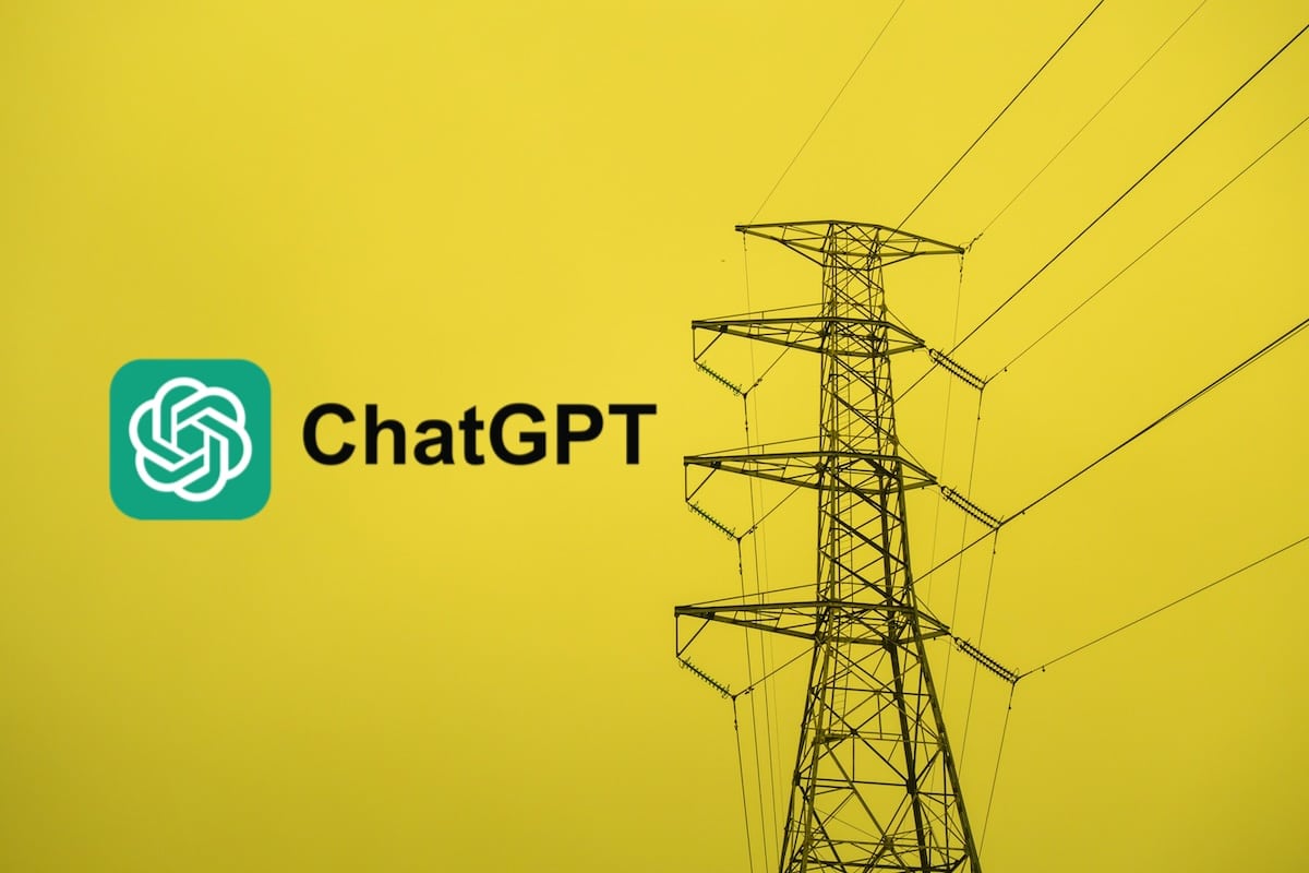 ChatGPT power consumption