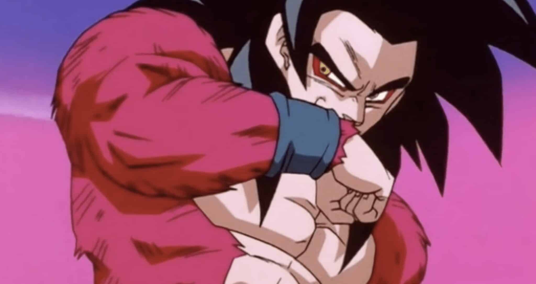 Dragon Ball GT Son Goku en Super Saiyan 4
