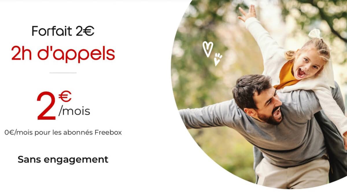Pourquoi choisir forfait Free 2 €
