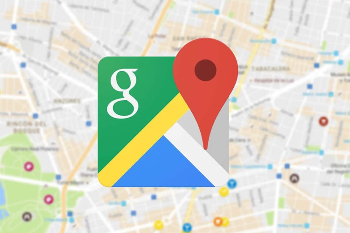 Google Maps bouton Search raccourci