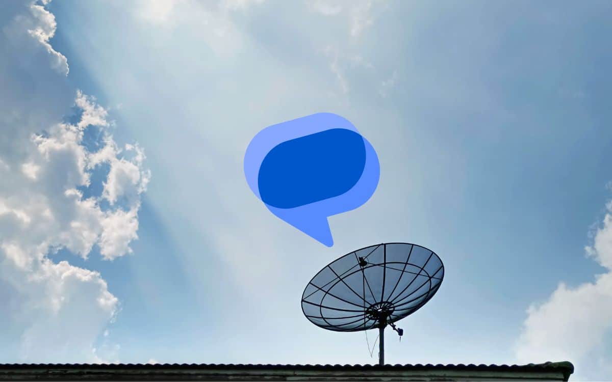 google messages satellite sos urgence 