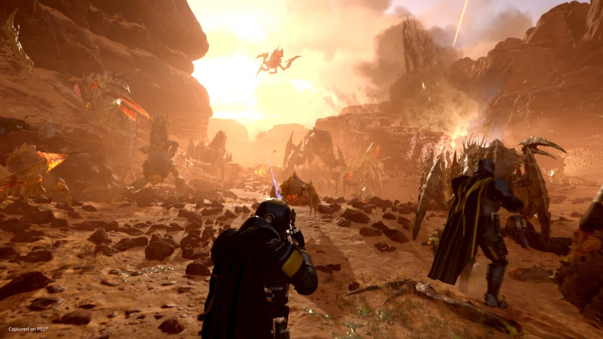 Helldivers 2 jeu futuriste 