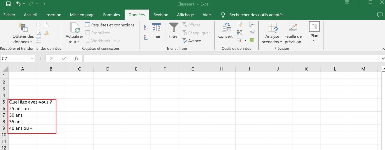 Comment créer une liste déroulante sur Excel