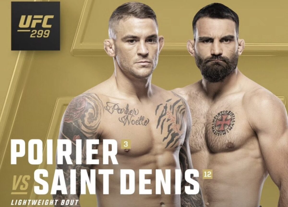 Dustin Poirier vs Benoit Saint Denis