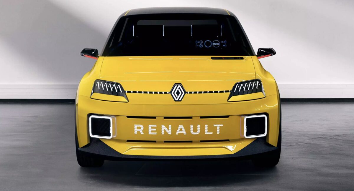 Renault 5 E-Tech vue de face