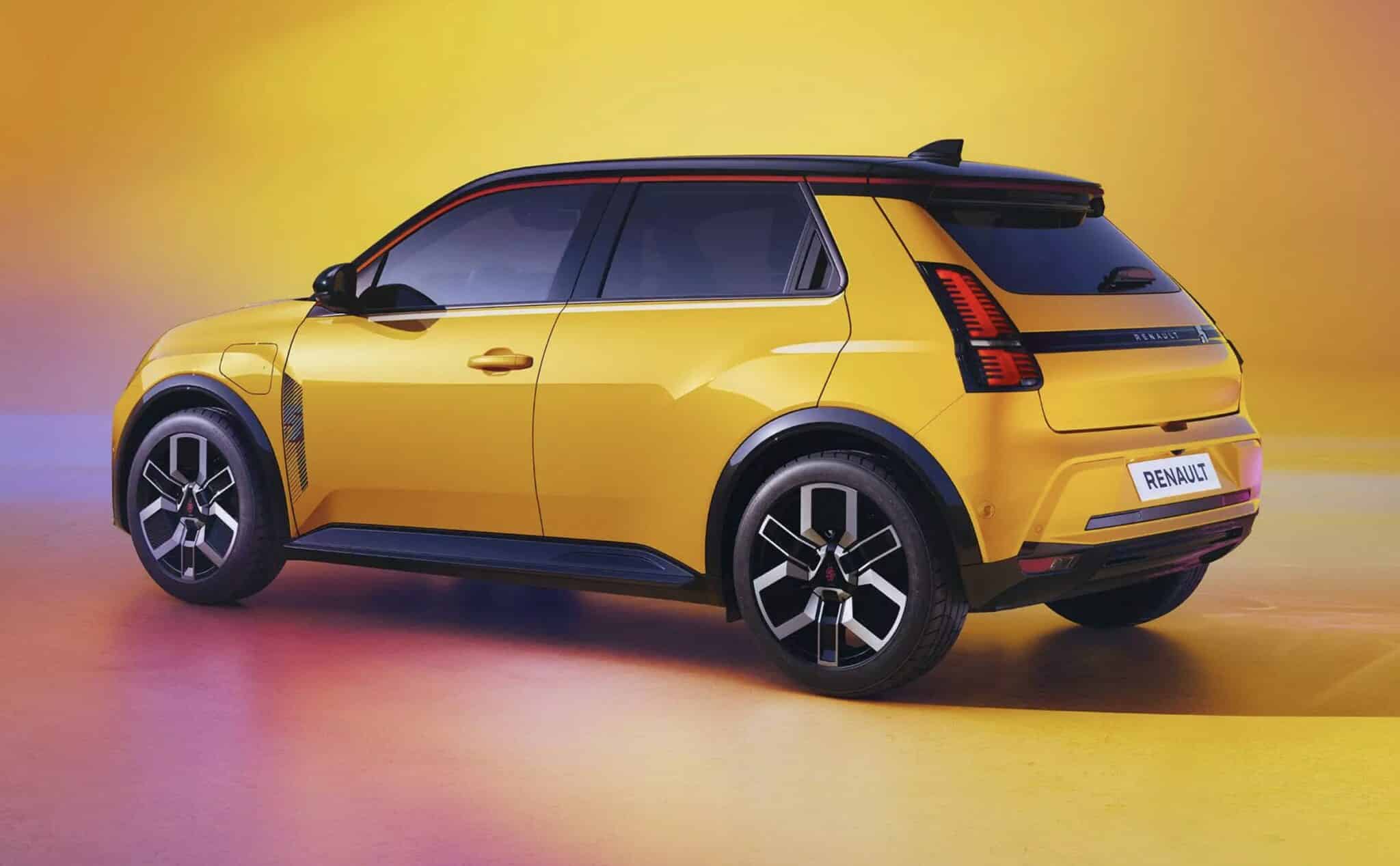 Renault R5 électrique vue de côté