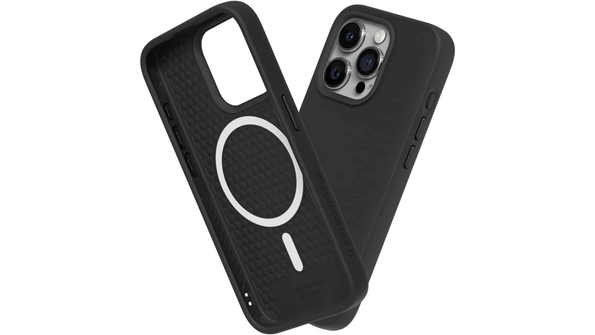Coque Griffin Reveal Pour IPhone 4/4s – Slim Fit – Noire Et Transparente – Neuve