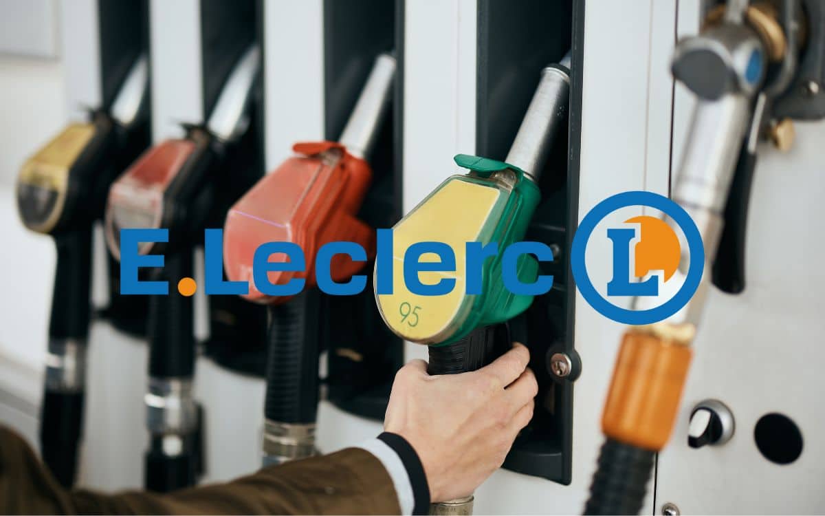 E.Leclerc pompe à essence eau carburant essence