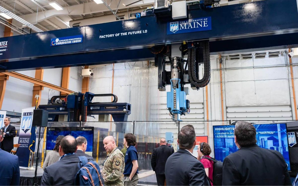 Factory of the Future 1.0 FoF 1.0 imprimante 3D université du Maine logement maison armée