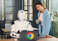 Google Gemini Chrome chatbot IA