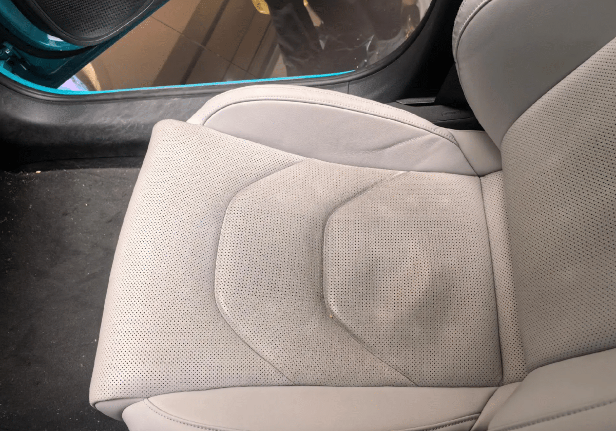 Xiaomi SU7 SUV berline électrique sièges usure