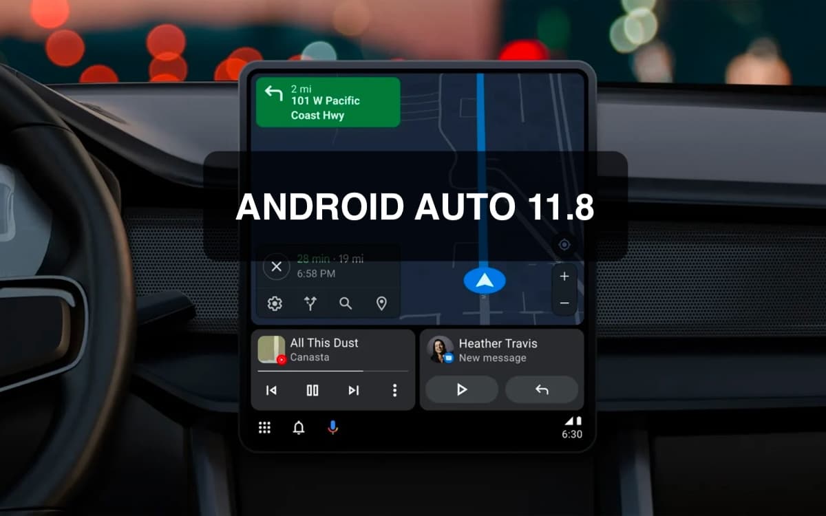 Android Auto 11.8 