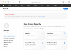 apple id threat notification