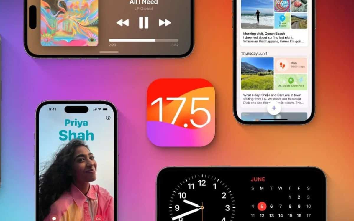 iPhone iOS 17.5 sortie date