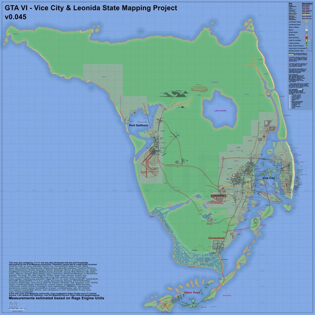 GTA 6 map projet