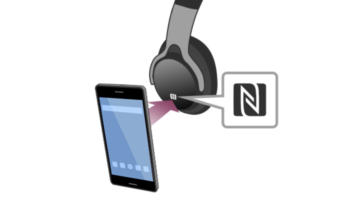 Appairage d'un casque sans-fil Sony via NFC