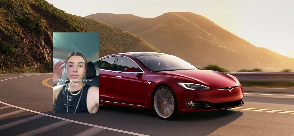 Tesla Brianna Jannel bloquée 