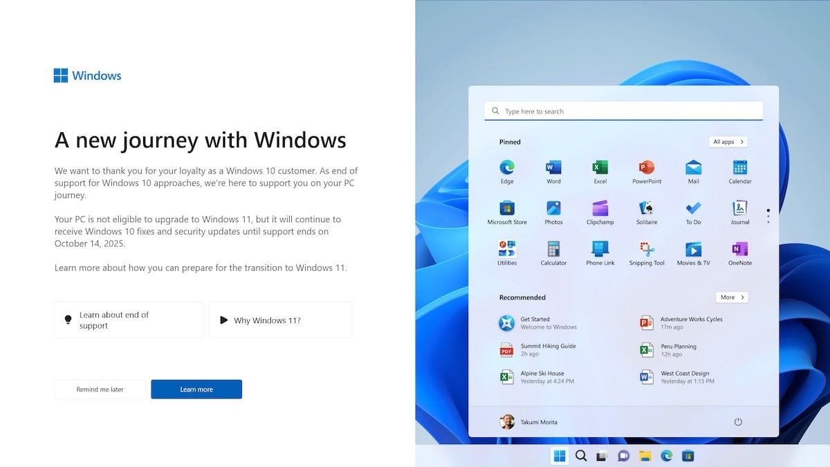Windows 11 publicité