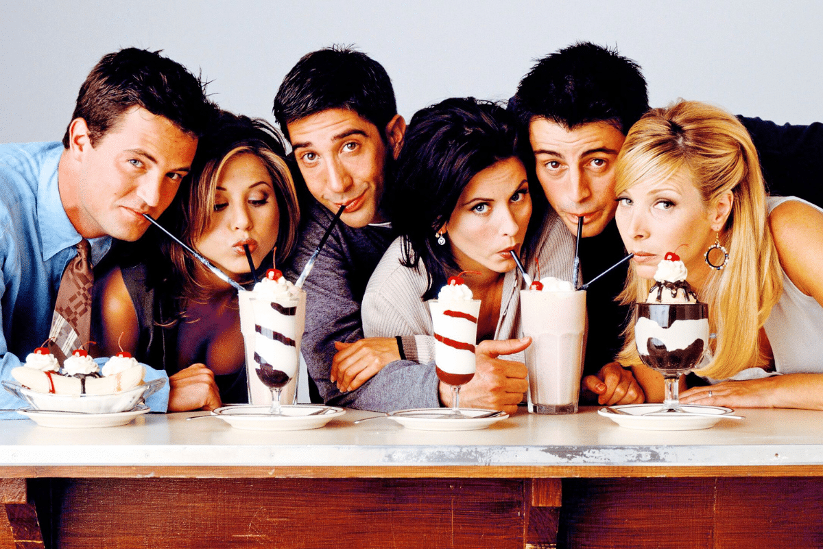 Friends Netflix Max diffusion