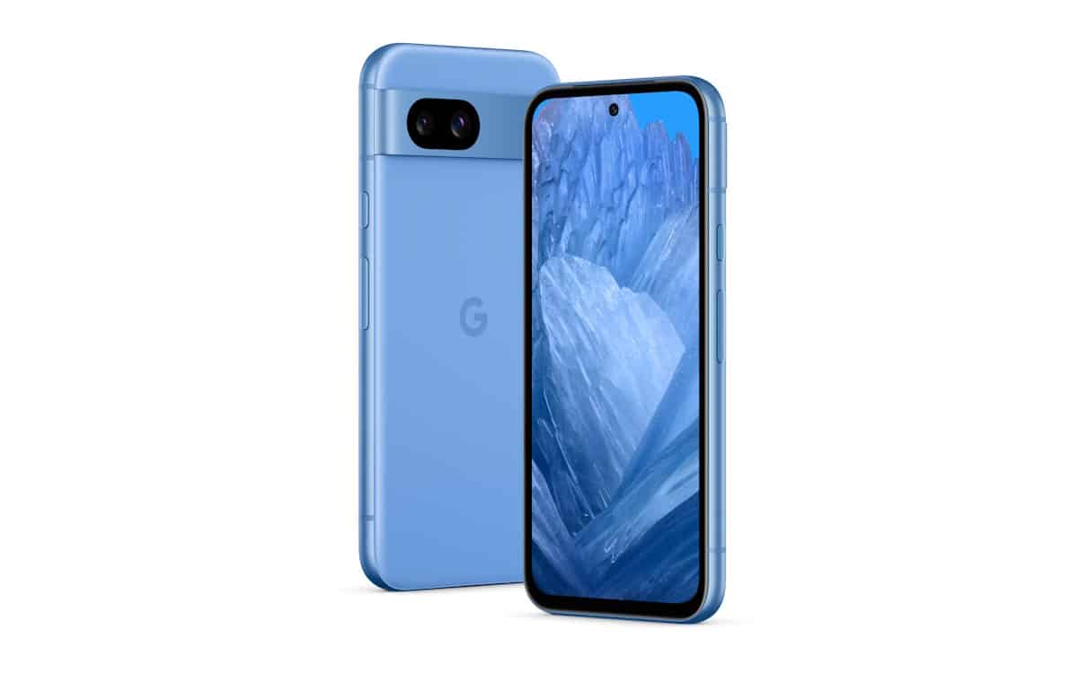 Pixel 8a bleu azur