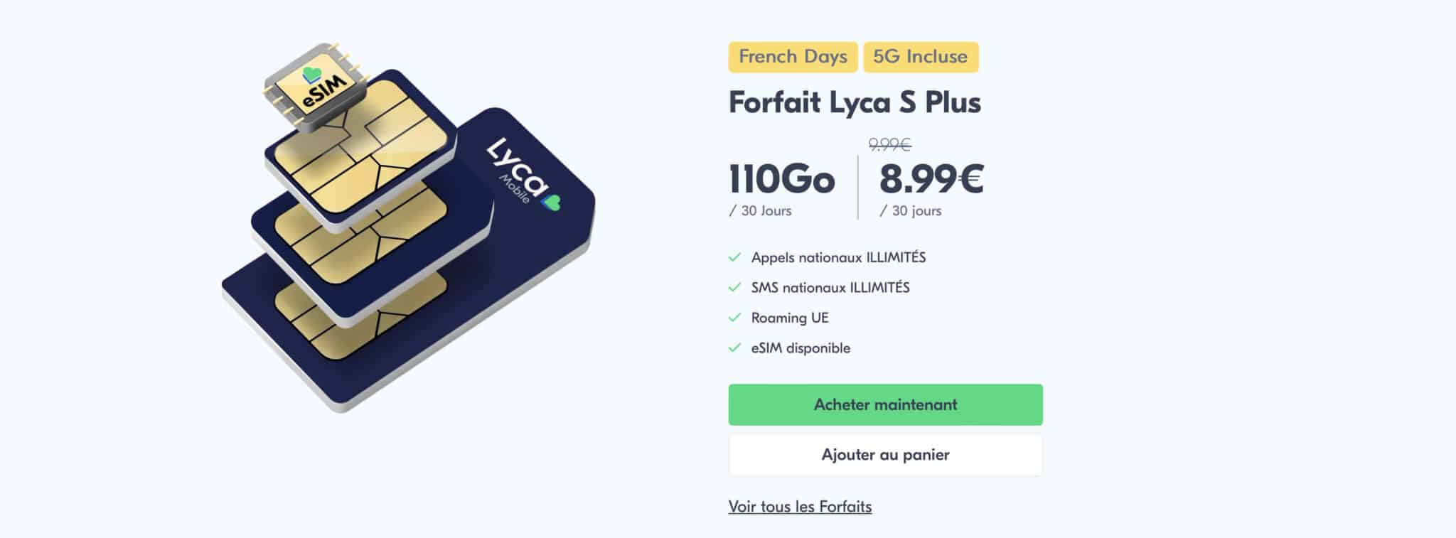 Meilleur forfait mobile pas cher à moins de 10 euros en 2024